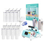 40 OZ 30 OZ Tumbler Heat Press Sublimation Starter Benginers Kit Bundle with Sublimation Tumblers 40 OZ and 20 Oz,Sublimation Tape,And Sublimation Paper