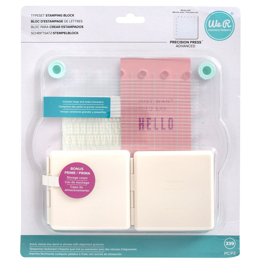 Typeset Stamping Block 339Pcs-