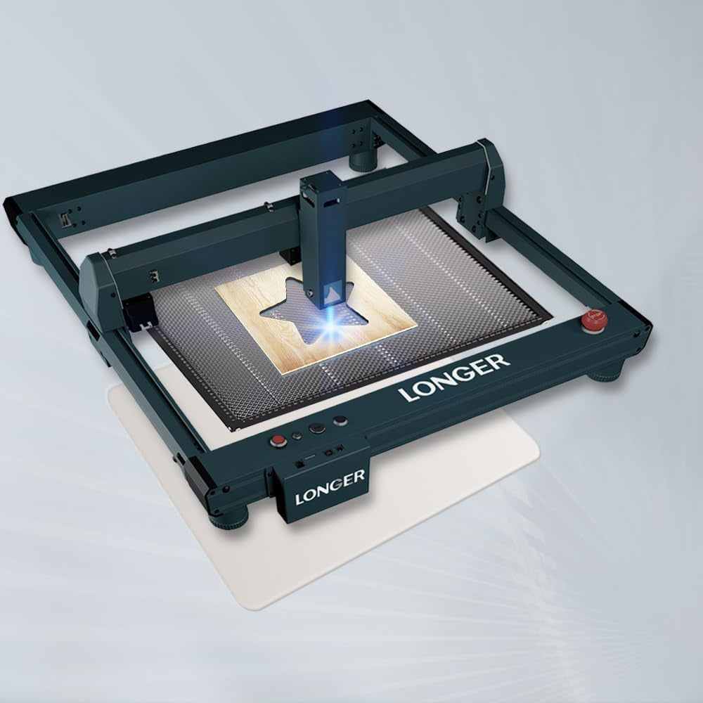 Longer Honeycomb Working Table, Soulmate for Engraver, Honeycomb Working Panel Set for RAY5, Fast Heat Dissipation and Desktop-Protecting, Compatible with All Laser Engraver Machines, 19.7"*19.7"