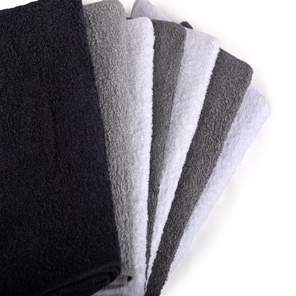 18-Pack Washcloth Bundle, Grey Multi