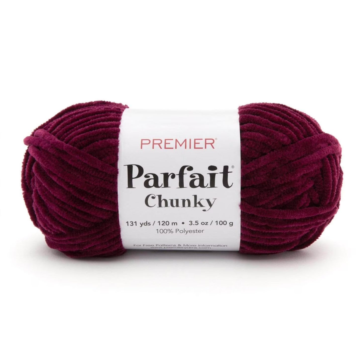 Premier Yarns Parfait® #6 Super Chunky Chenille Yarn, Teddy Bear, 3.5Oz 131Yds