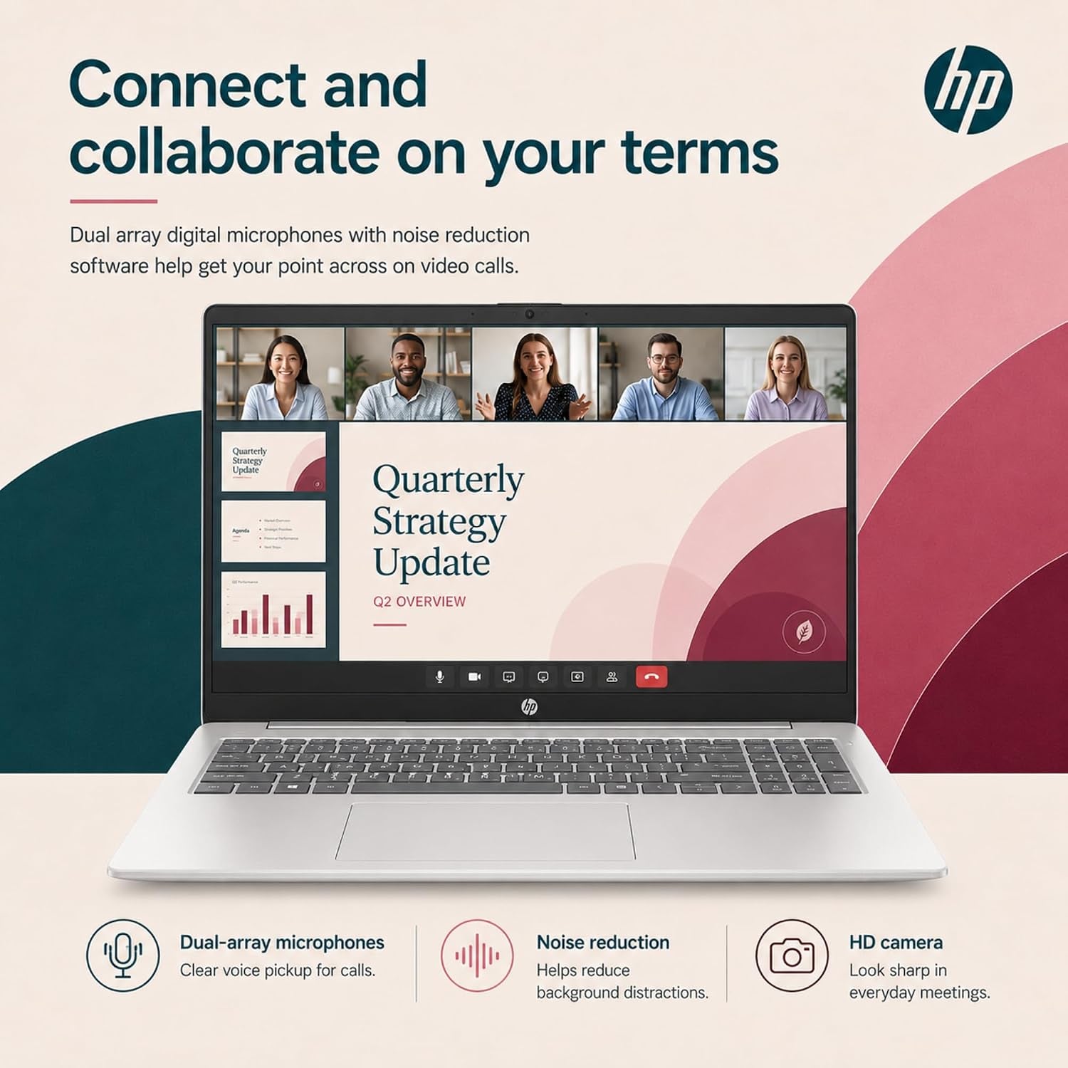 HP 15.6" Ultrabook, 16GB RAM, 640GB Storage(512Gb External and 128GB UFS), Office 365 1 Year, Intel 4-Core, Windows 11, Wi-Fi 6, Light and Slim for Everyday Use, No Mouse