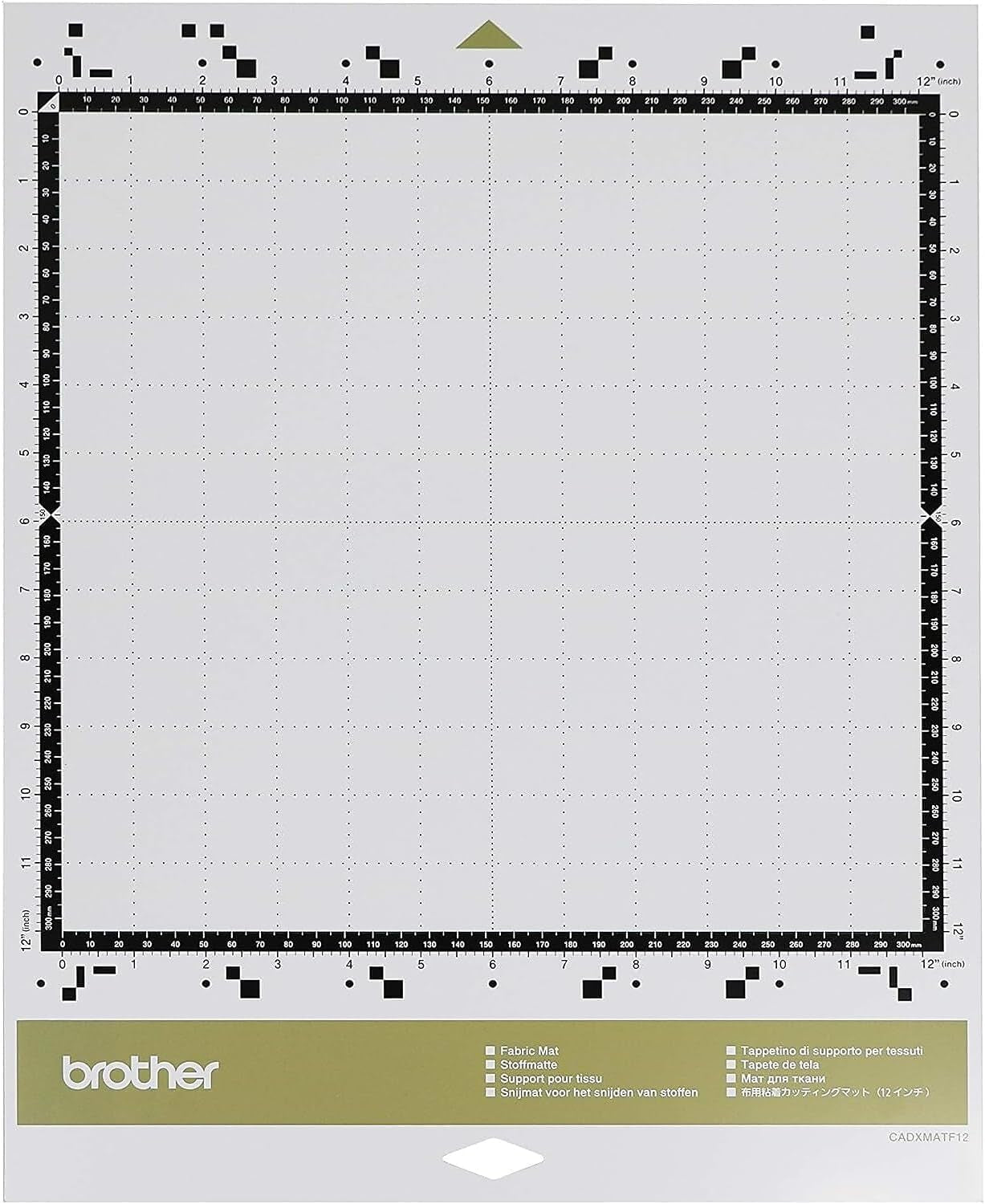 CADXMATF12 Scanncut DX Fabric Mat, No Color