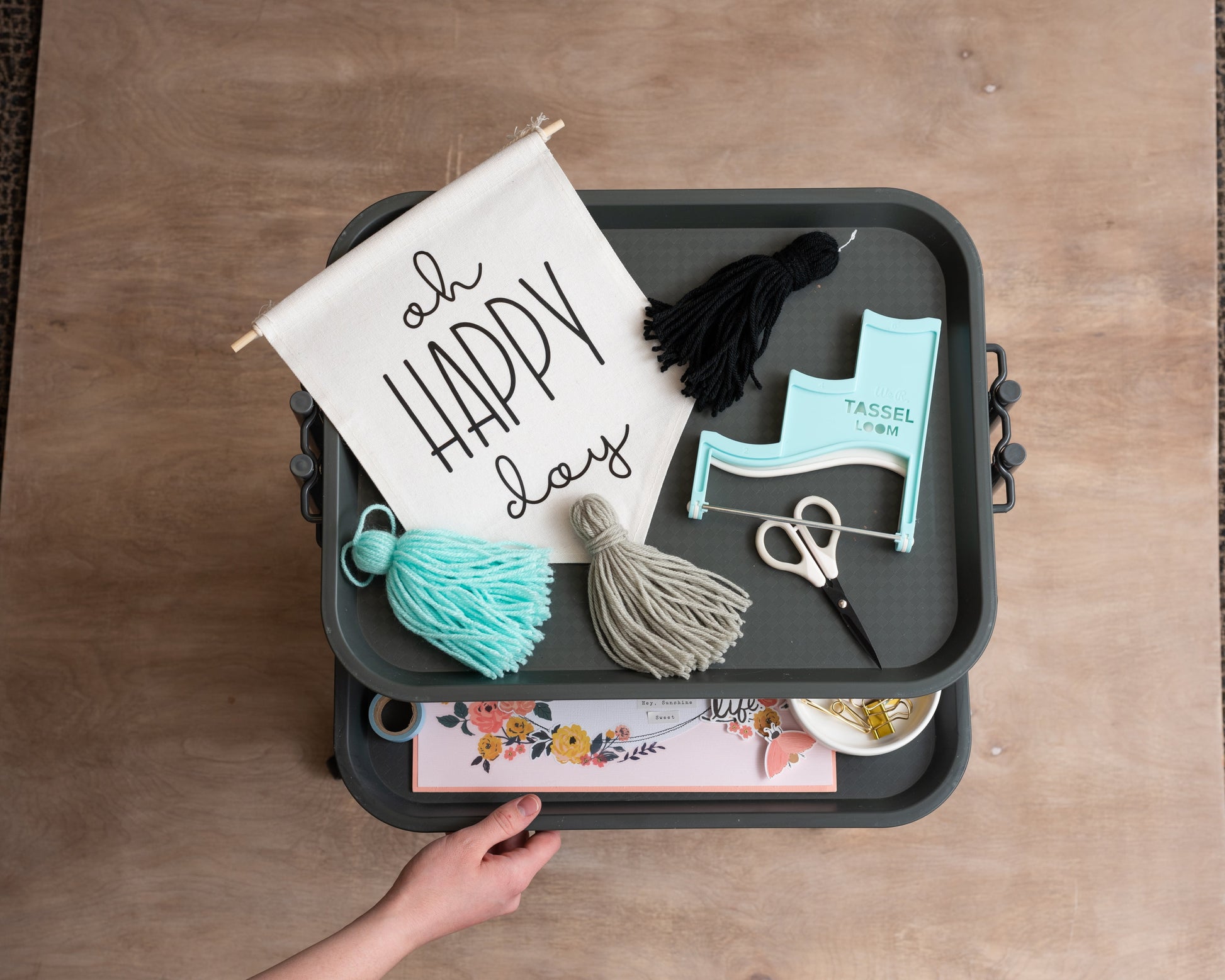 We R Memory Keepers Project Cart-6 Removable Trays