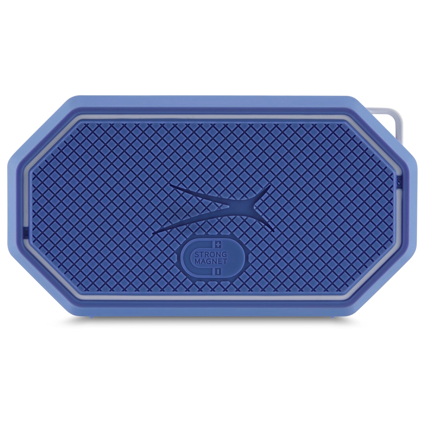 Hydramini 2.0 Everythingproof Bluetooth Speaker, Waterproof IP67, Floats, 12-Hour Playtime, Built-In Magnet, Carabiner & Mount, Blue White