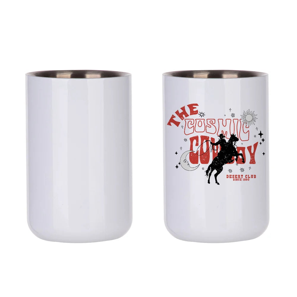 Sublimation Ice Buckets Blanks Tumblers 17 OZ without Lids 4 Pack