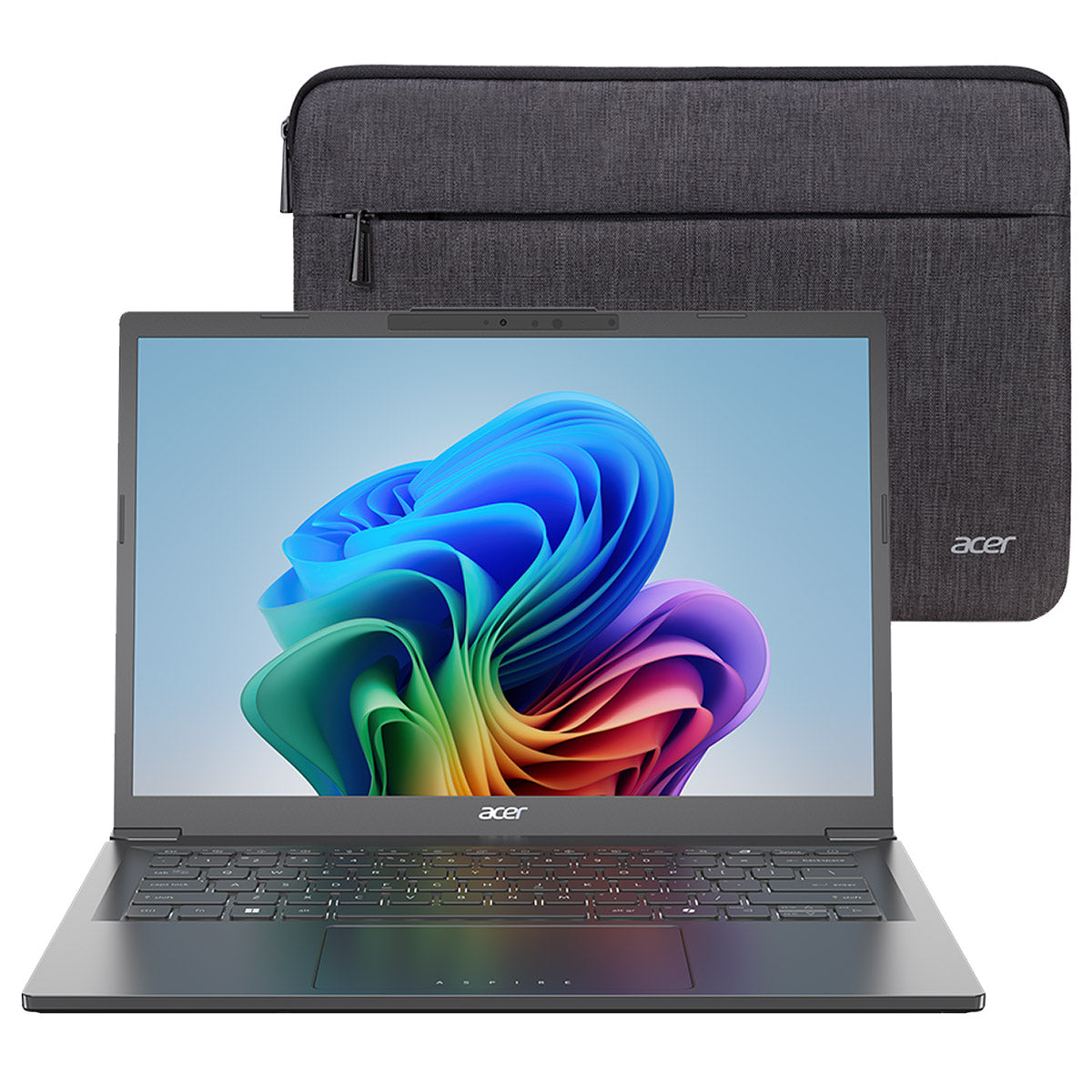 Acer Aspire 14" AI Copilot+ PC - Intel Core Ultra 5 226V – WUXGA (1920 X 1200) Touchscreen Display - 16GB RAM - 1TB SSD - Windows 11 Home – Steel Gray