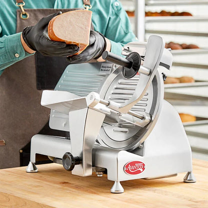 Avantco SL310 10" Butcher Manual Gravity Feed Meat Slicer - 1/4 hp