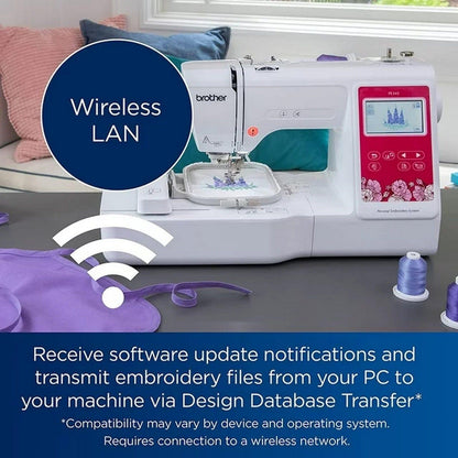 Brother PE545 Embroidery Machine with with Deluxe Hoop Bundle