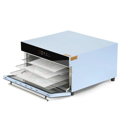 DTF Oven Dryer A3 A4 3 Layers 1450 W 120 V Light Blue for DTF Heat Transfer Film Sheets,Dtf Curing Oven 11.8" X 17.7" for Bulk DTF Films Dryer(Shipping from China)