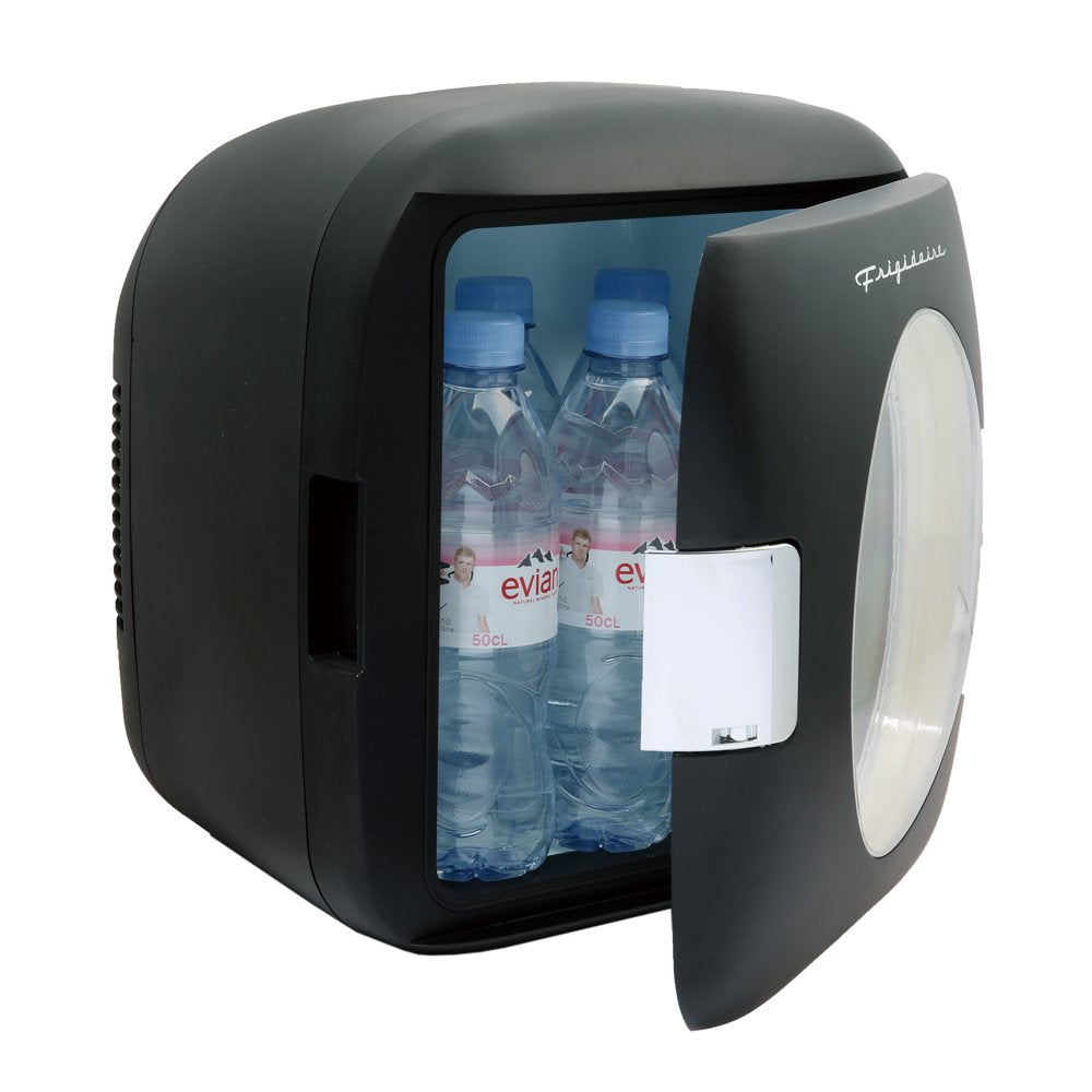 Portable Retro 12-Can Mini Cooler, EFMIS462, Black
