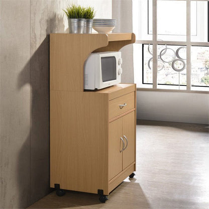 Modern Indoor Furniture Microwave Kitchen Cart