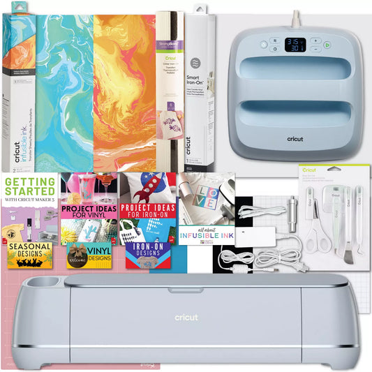 Maker 3 & EasyPress 3 Bundle - Cutting Machine Heat Press Combo with HTV