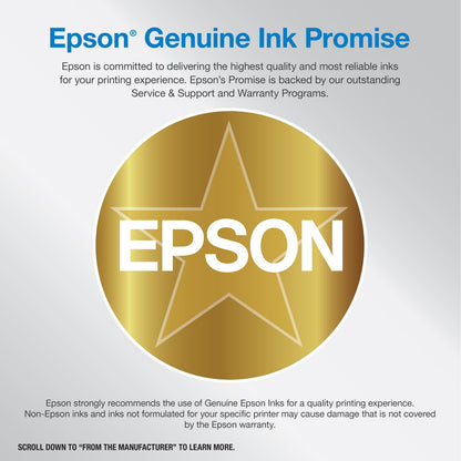 Ecotank ET-15000 Wireless Color All-In-One Supertank Printer with Scanner, Copier, Fax, Ethernet and Printing up to 13 X 19 Inches