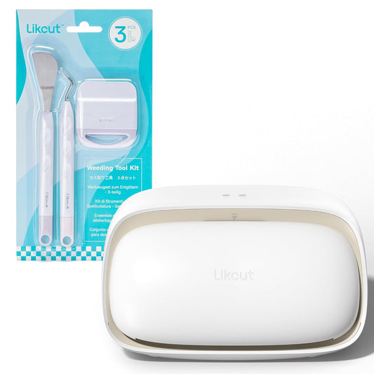 Smart Compact Vinyl Cutter Machine S501, Weeding Tools Set, DIY Cutting Machine for Sticker Joy Craft & Party Supplies, Wedding Decor, Beige