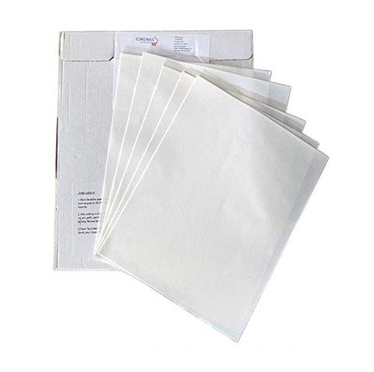 Frosting Sheets 8.5” X 11”, Icing Sheets for Cake Toppers, Cookies & Decor, A4 Very White Edible Paper, Cake Edible Paper for Birthdays, Parties, Edible Sugar Sheets (48 Count)