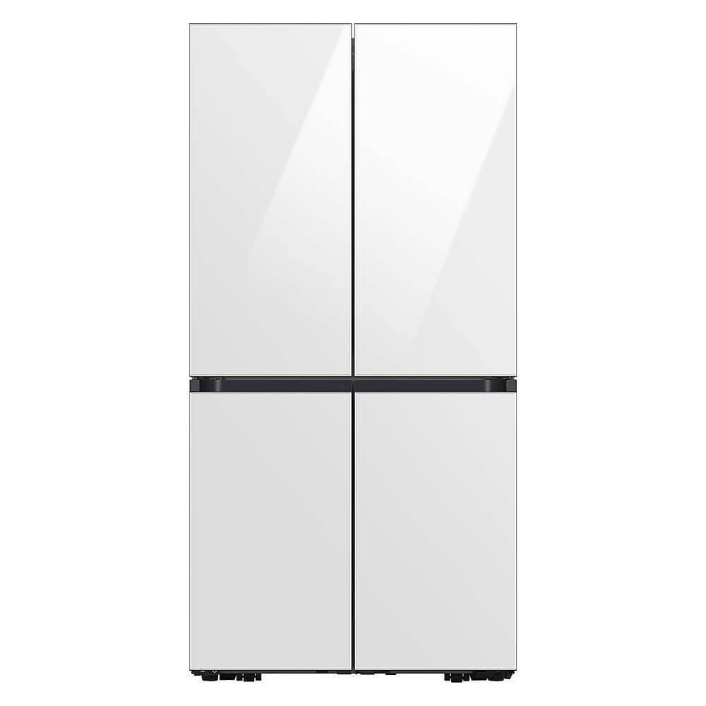 RAF18DUU12 Bespoke 4-Door Flex Refrigerator Panel - Top Panel - White Glass