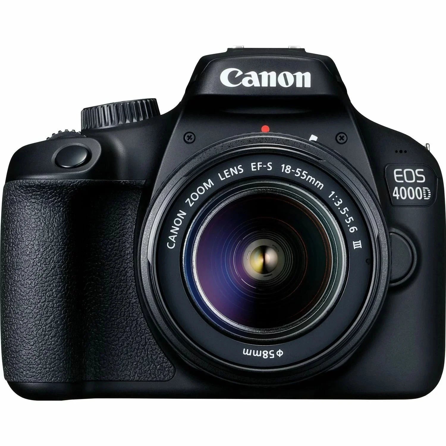 Canon EOS 4000D / Rebel T100 DSLR Camera Canon EF-S 18-55Mm F/3.5-5.6 DC III Zoom, EF 75-300Mm F/4-5.6 III and 420-800Mm F/8.3 HD Lens + 128 GB Memory + Filters + More (34Pc Bundle)