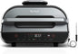 Ninja | Indoor Grill and Air Fryer| Foodi Smart XL | 6-In-1 Grill, Air Fry, Roast, Bake, Broil, Dehydrate & Crisp |Smart Thermometer & Splatter Shield | Dishwasher Safe Parts | Black/Silver | FG551