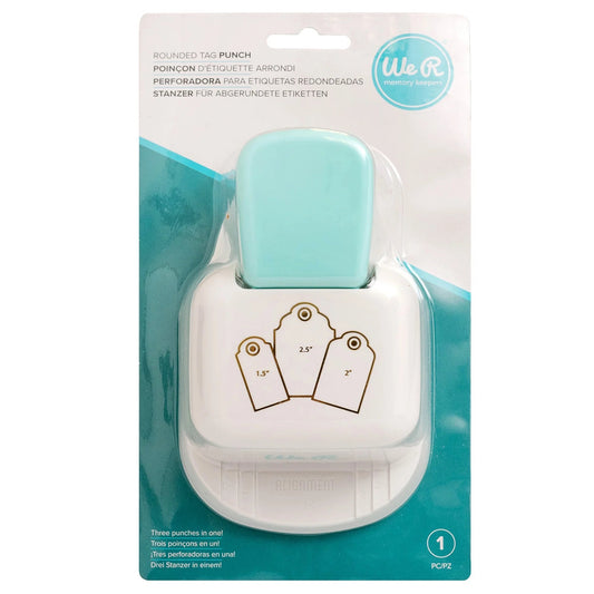 We R Memory Keepers 3 in 1 Punch - Rounded Tags