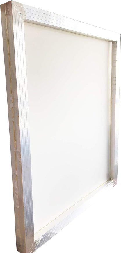 Aluminum Silk Screen Printing Screens 20 X 24 Inch Frame-110 White Mesh (6 PCS)