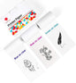 Phomemo Decoration Labels, Green/Blue/Rose on Clear for Phomemo M02/M02 Pro/M02S/M03/M03As/M04S Mini Bluetooth Thermal Receipt Printer