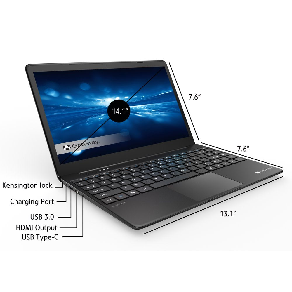 14.1" Ultra Slim Notebook, FHD, Intel® Core™ I5-1135G7, Quad Core, Intel® Iris® Xe Graphics, 16GB RAM, 512GB SSD, Tuned by THX™, Fingerprint Scanner, 1MP Webcam, HDMI, Windows 10 Home, Black