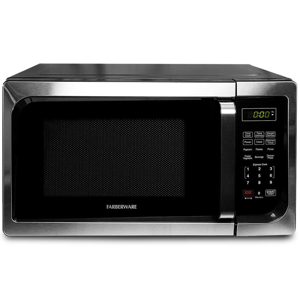 Classic FM09SSE 0.9 Cu. Ft 900-Watt Microwave Oven, Stainless Steel