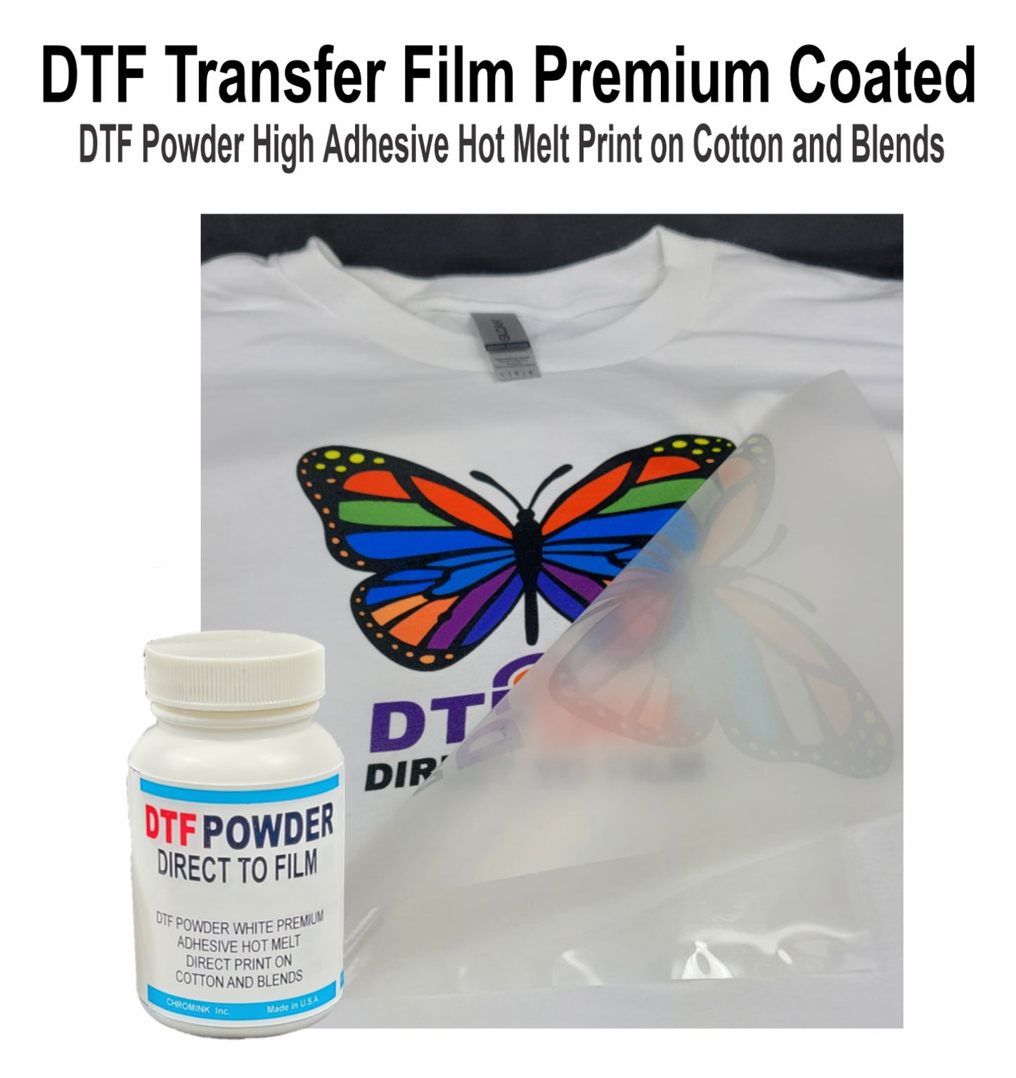 All-In-One DTF Ink & Powder T-Shirt Printer Epson | Starter Kit