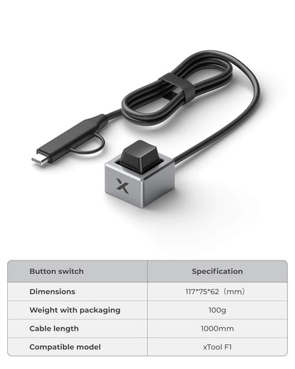Xtool Button Switch for Xtool F1 & F1 Ultra & F2 Ultra