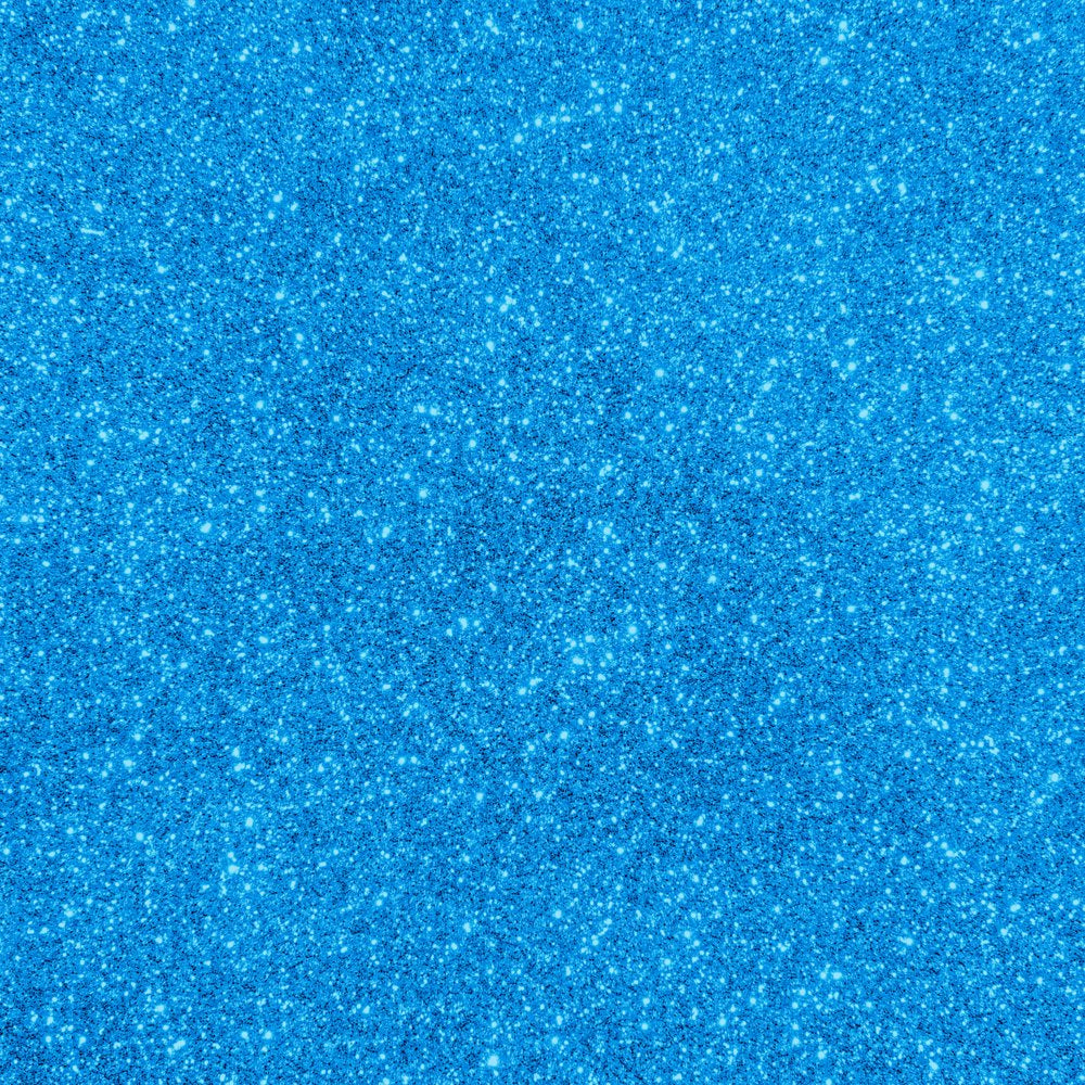 Joy™ Smart Iron-On™ Vinyl Glitter, Aqua, 5.5" X 19"