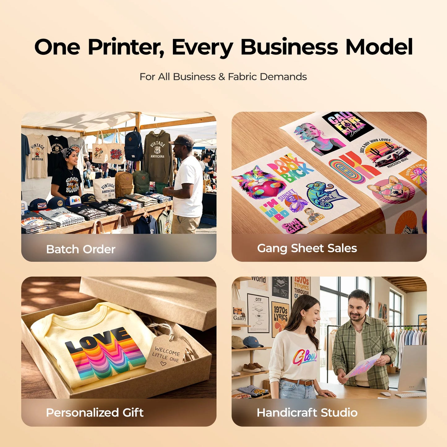 New Arrival! HTVRONT D2 DTF Printer