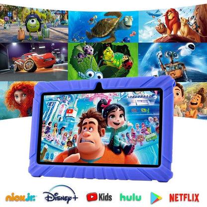 7" Kids Tablet 32GB, 50+ Disney Storybooks, Kid-Proof Case (2023 Model) - Dark Blue