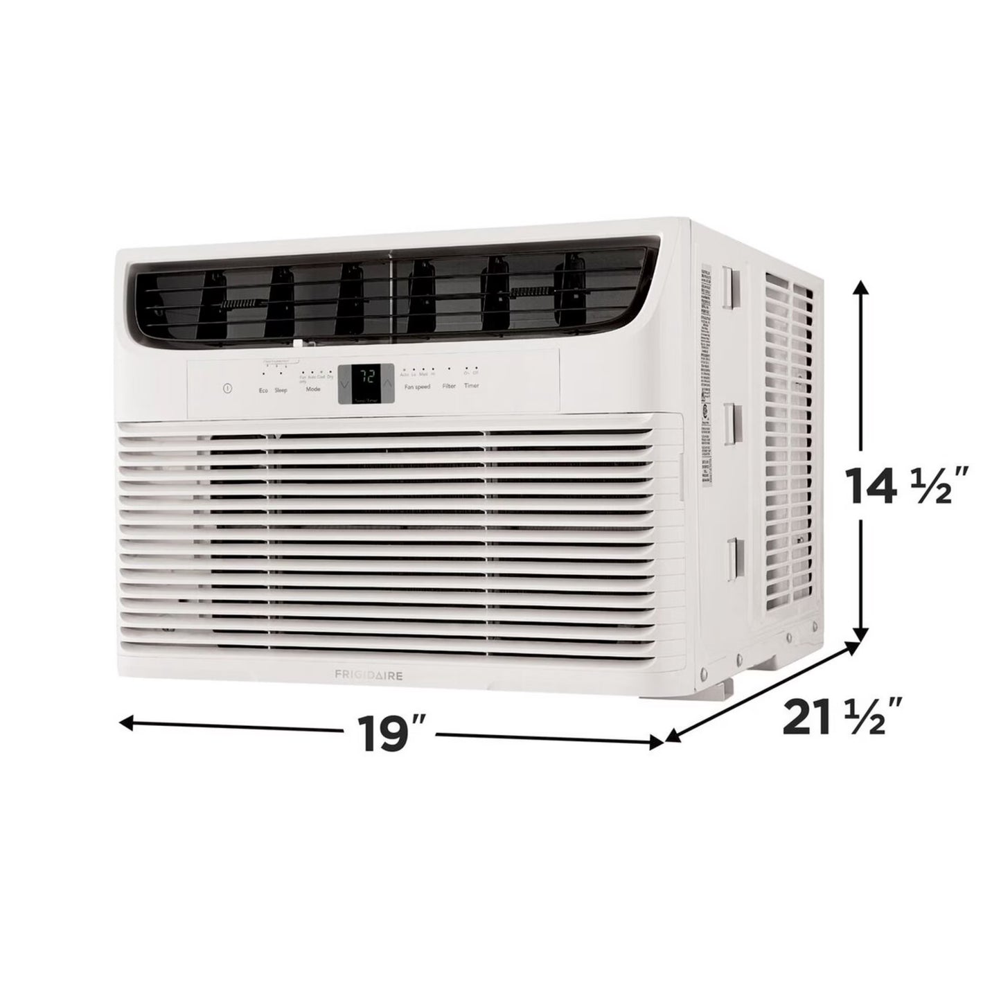 12,000 BTU Window Air Conditioner for Medium Rooms, Multi Speed Fan and Efficient Cooling