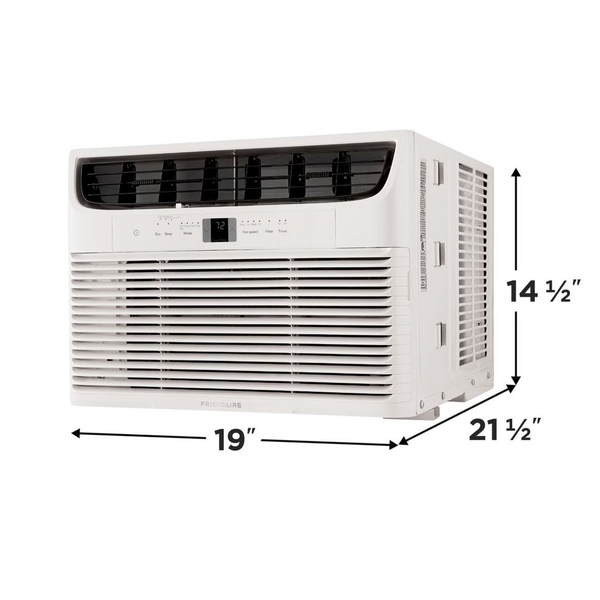 12,000 BTU Window Air Conditioner for Medium Rooms, Multi Speed Fan and Efficient Cooling