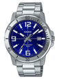 Men'S Diver-Style Stainless Steel Watch MTPVD01D-2BV