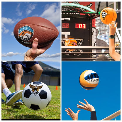 H1B Ball Heat Press Machine for Basketball Rugby Football Volleyball