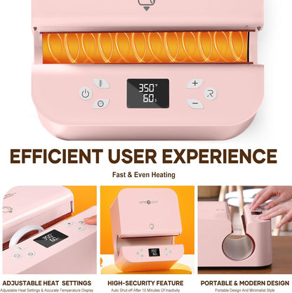 Auto Tumbler Heat Press Machine(Pink), 150 Sheets A4 Sublimation Paper