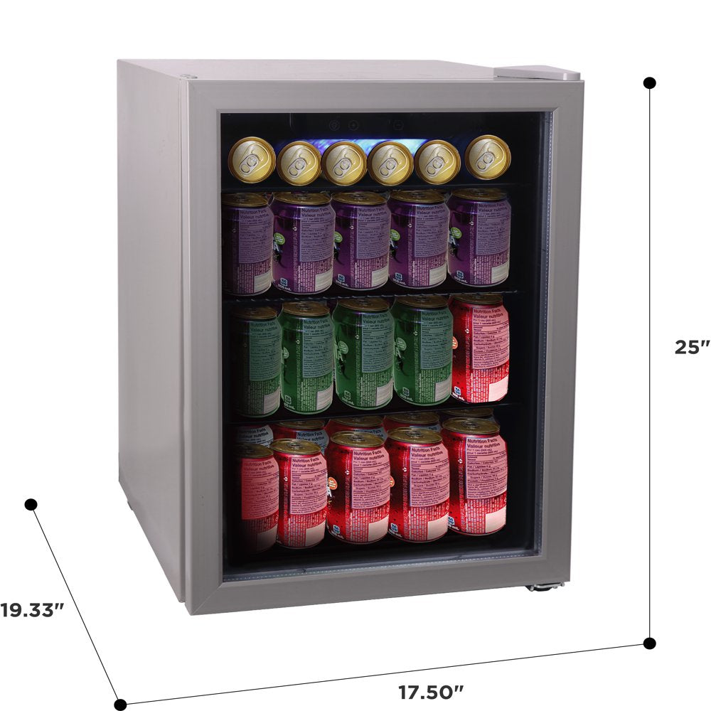 88 Can or 25 Wine Bottle Beverage Center Refrigerator