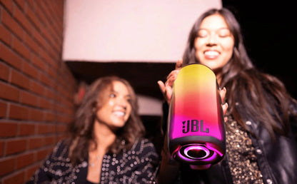 - Pulse 5 Portable Bluetooth Speaker with Light Show