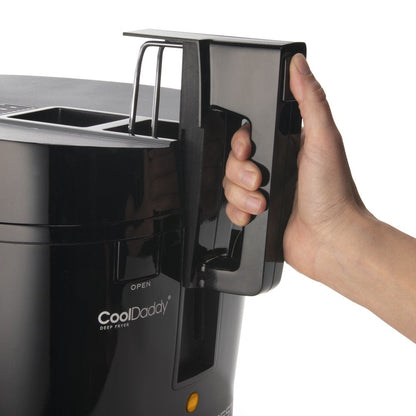 Cool Daddy® Cool-Touch Deep Fryer, Black