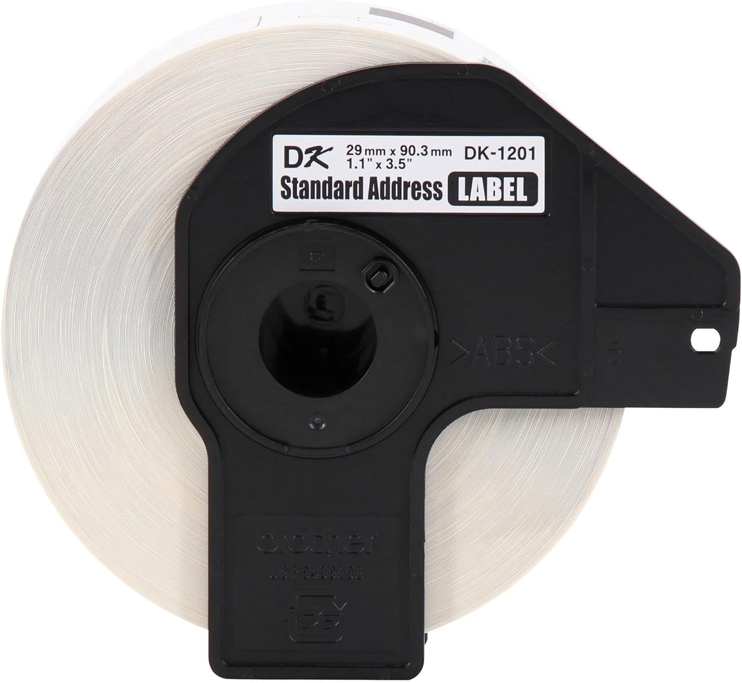 Brother Genuine DK1201 Die-Cut Standard Rolled Address Labels for QL Printers, (DK1201)