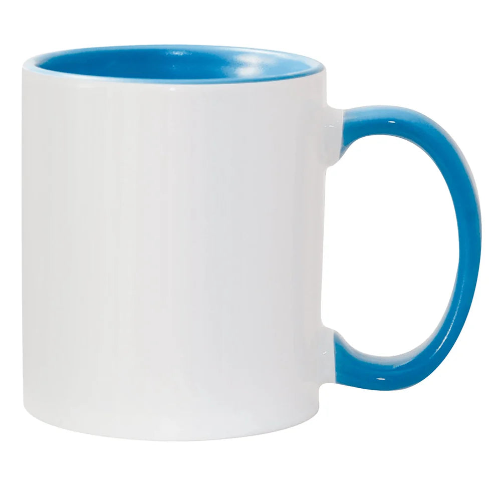 HPN ORCA Premium 11 Oz. Inner + Handle Sublimation Ceramic Mug - 36 per Case