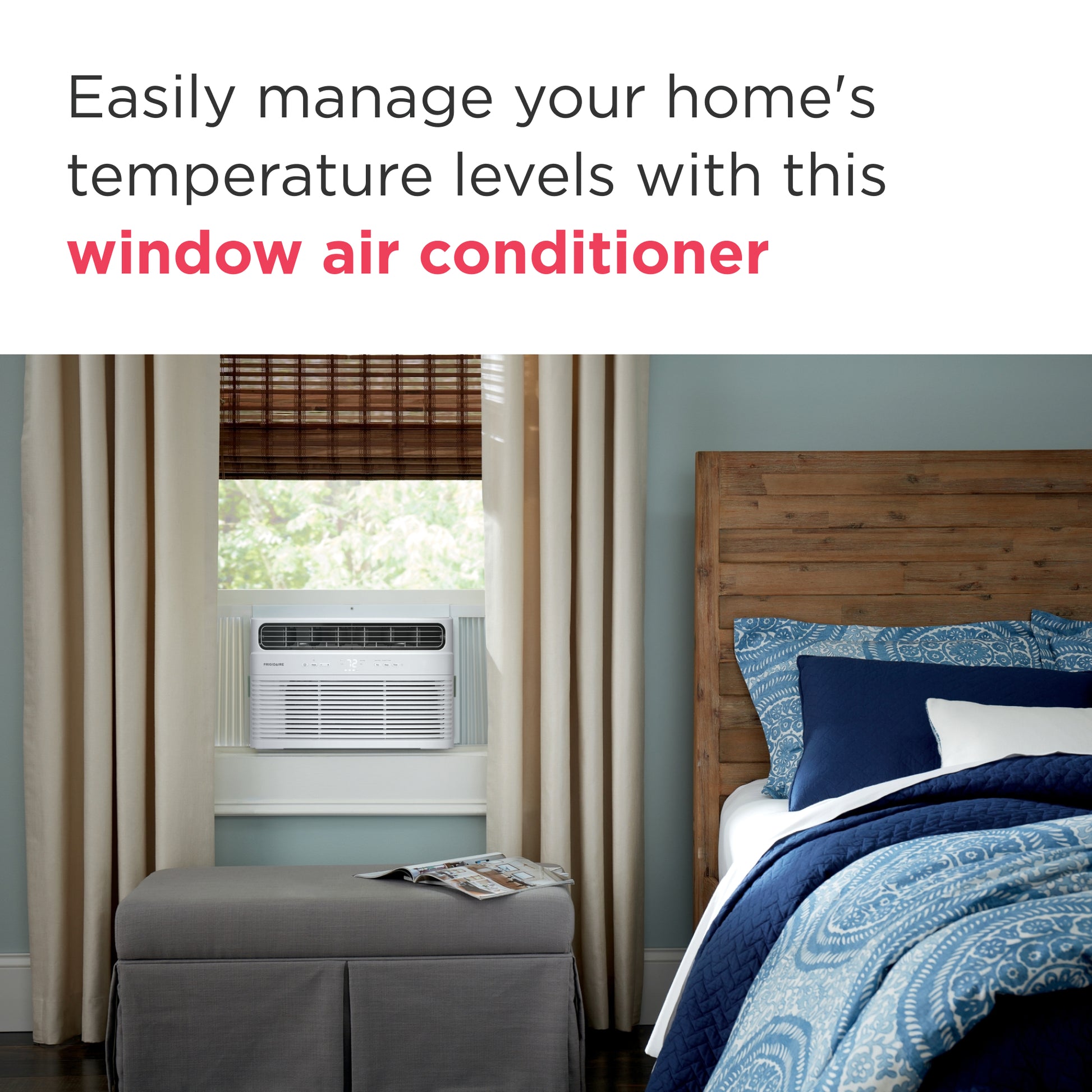 8,000 BTU Window Air Conditioner, White