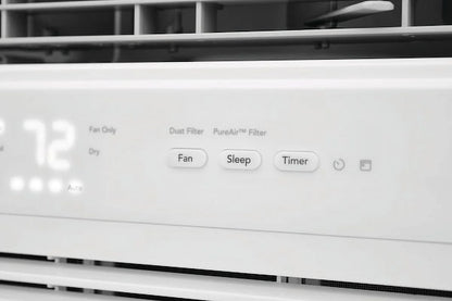 10,000 BTU Window Room Air Conditioner with Wi-Fi up to 450 Sq Ft, White
