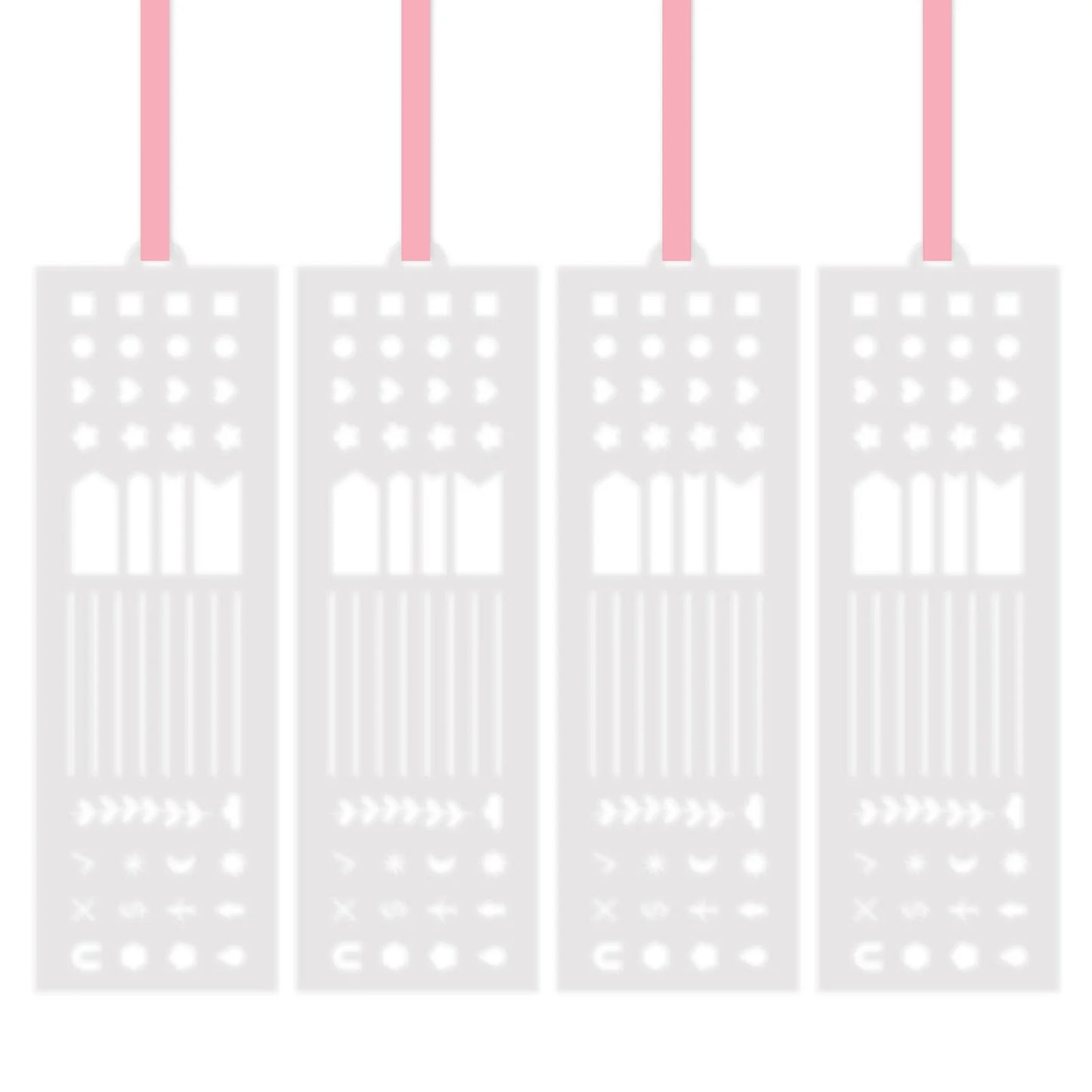 We R Thermal Cinch Bookmarks 6/Pkg-Stencils