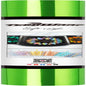 Chrome Vinyl Neon Green Metallic Permanent Vinyl with Air Channels 1Ftx5Ft, Lime Green