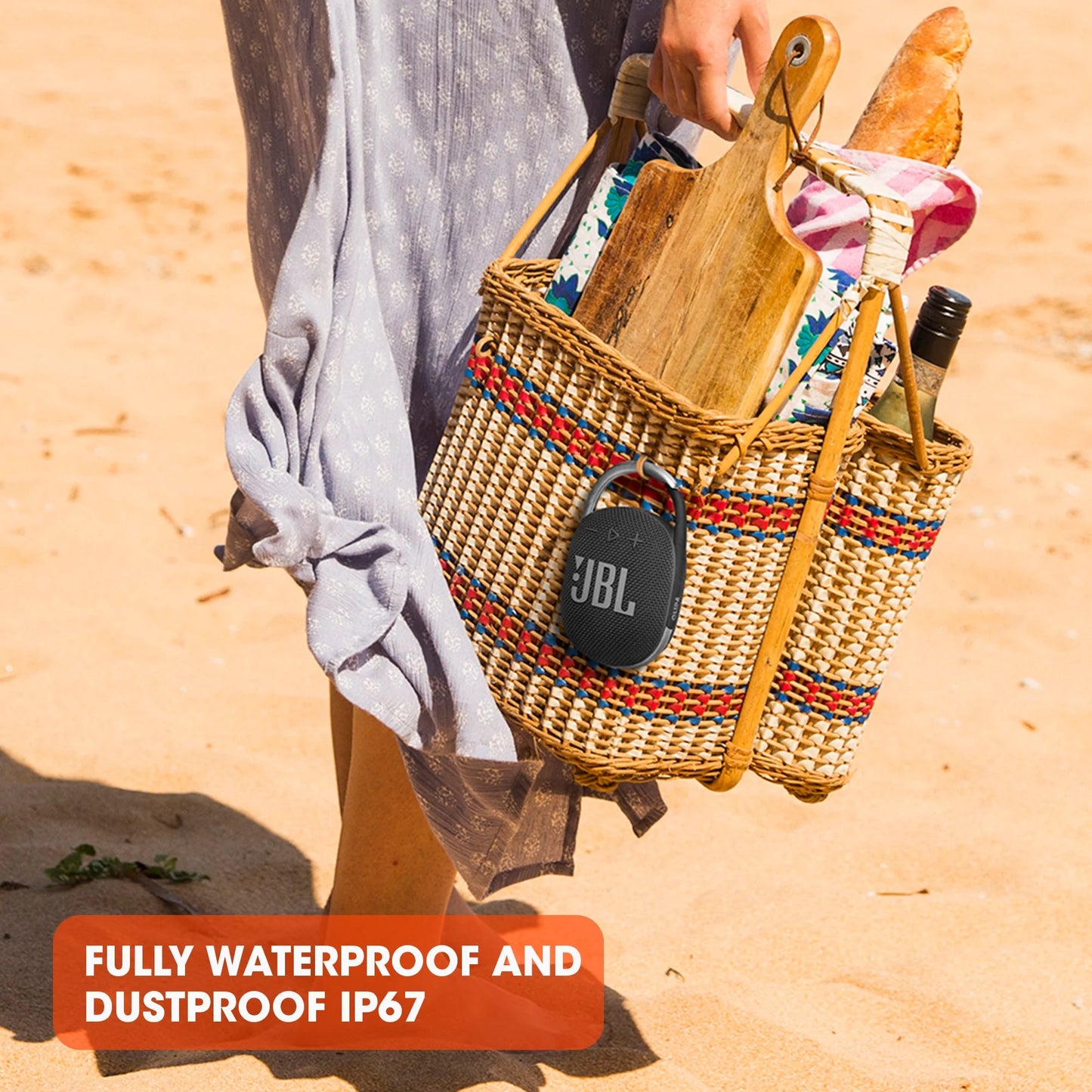 Clip 4 - Ultra-Portable Waterproof Speaker - Red