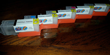 EDIBLE CLEANING CARTRIDGES for CANON CLI-251 PGI-250 Not Ink Cartridges