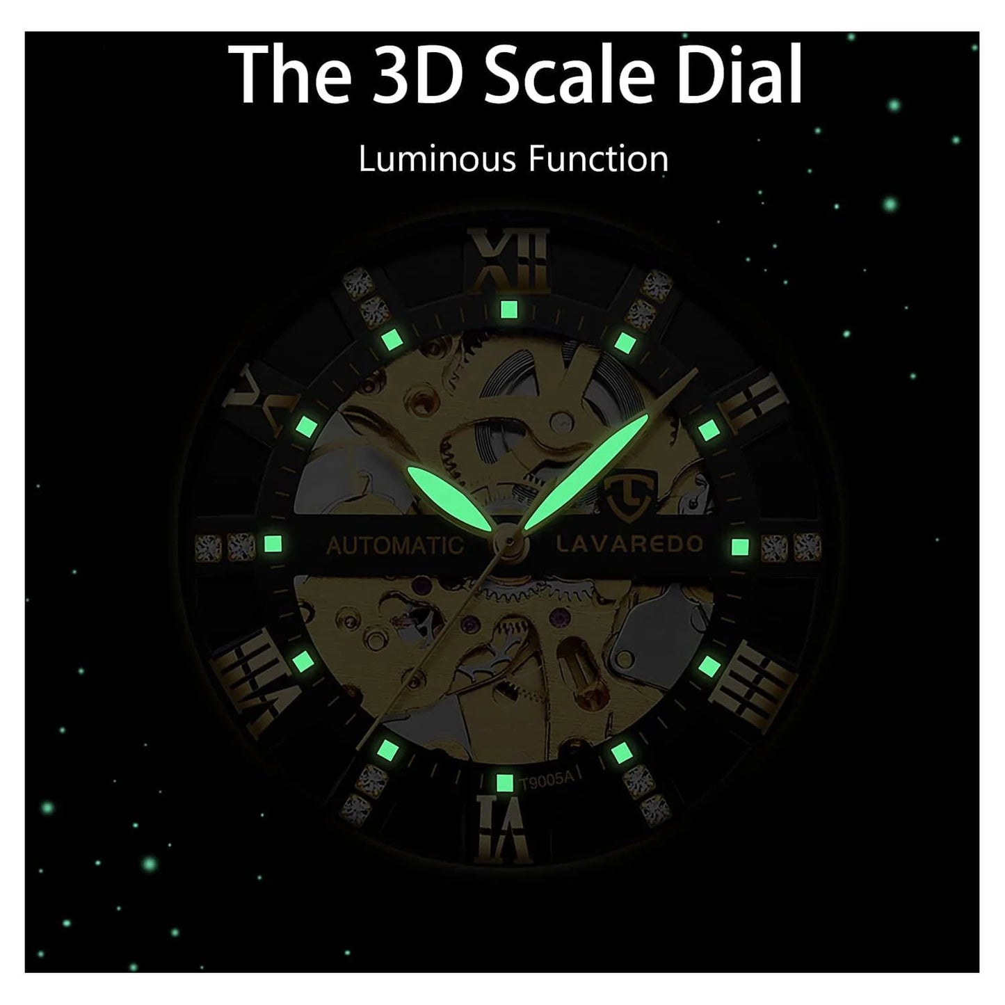 Watches for Man Automatic Mechanical Watches Self Winding Man Watch with Stainless Steel Strap Business Watches Gift for Men